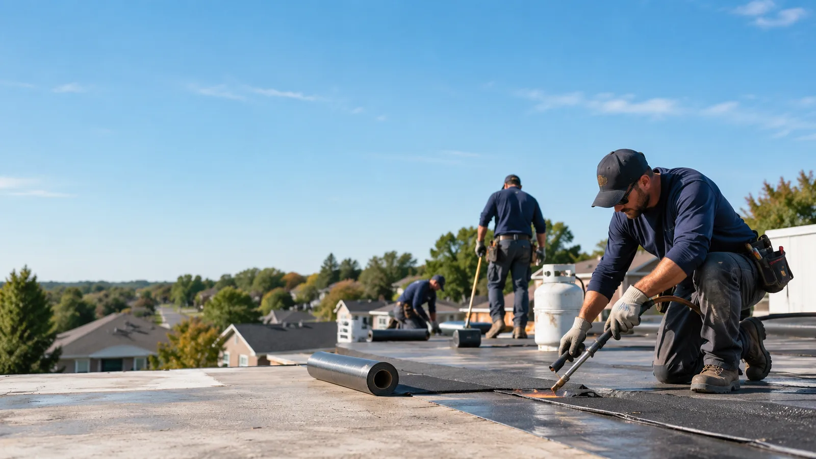 Flat Roof Leak Repair providers in Howland, ME